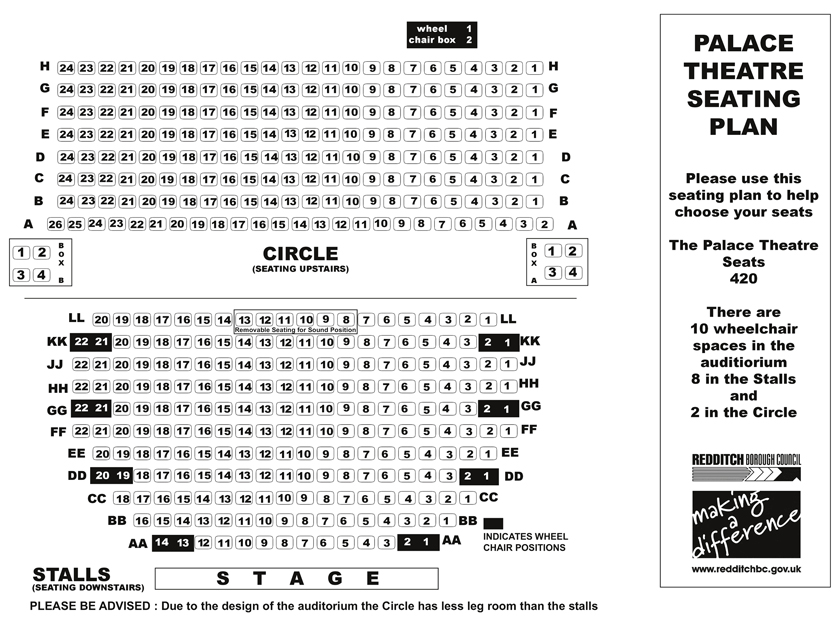 Alexandra Palace Seating Chart
