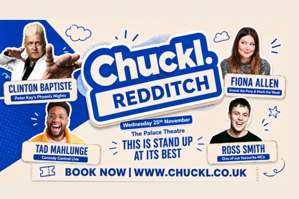 Redditch Comedy Club November 2026 - Clinton Baptiste and guests