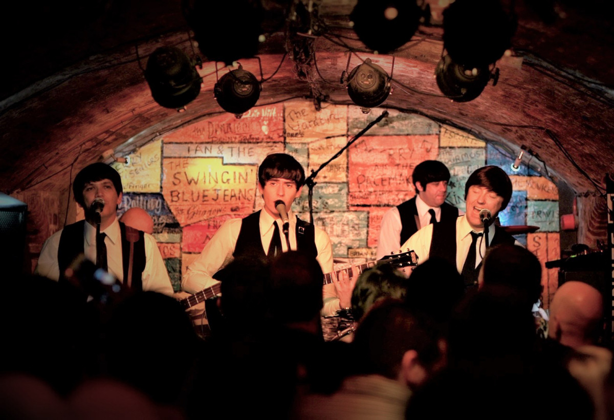 The Mersey Beatles at The Cavern Club (1)